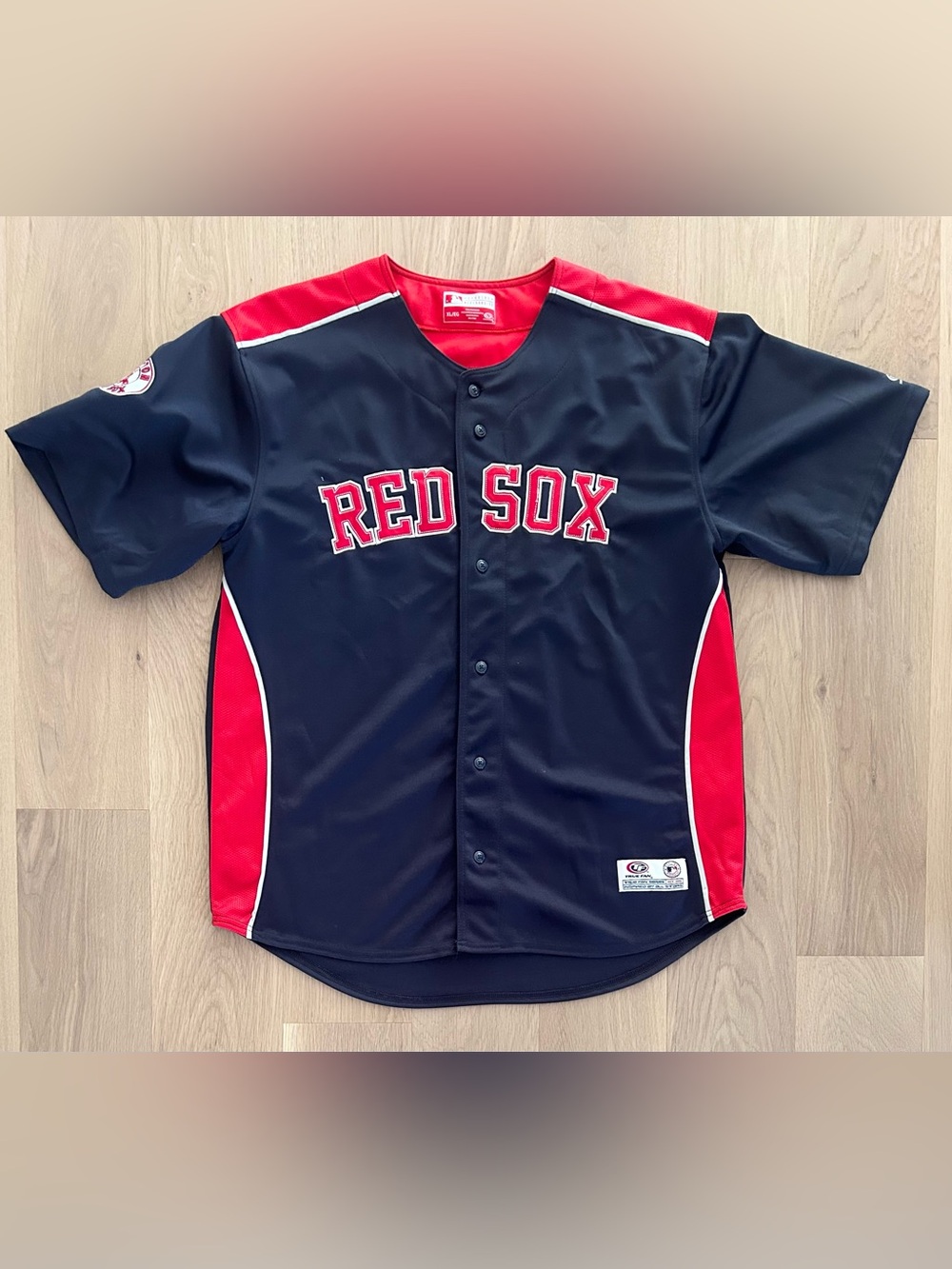 True Fan Boston Red Sox MLB Baseball Blank Back Jersey